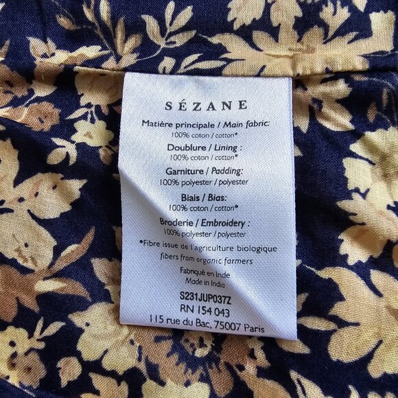 Sezane Foxy Skirt Cara Mix Print - Size 40 - Picture 9 of 11